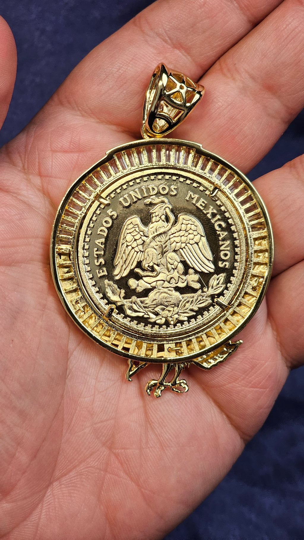 Medalla Centenario bisel de aguila