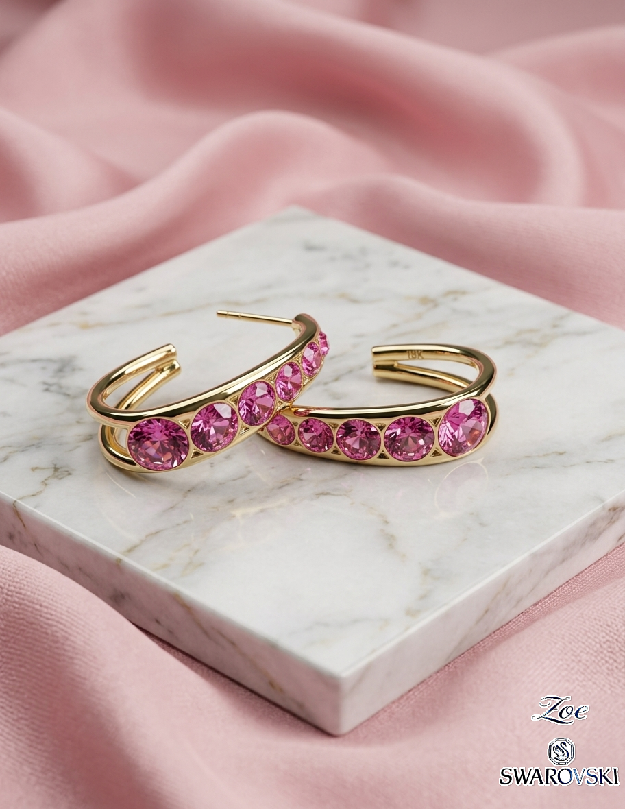Aretes de gota Swarovski