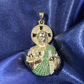 San judas túnica verde