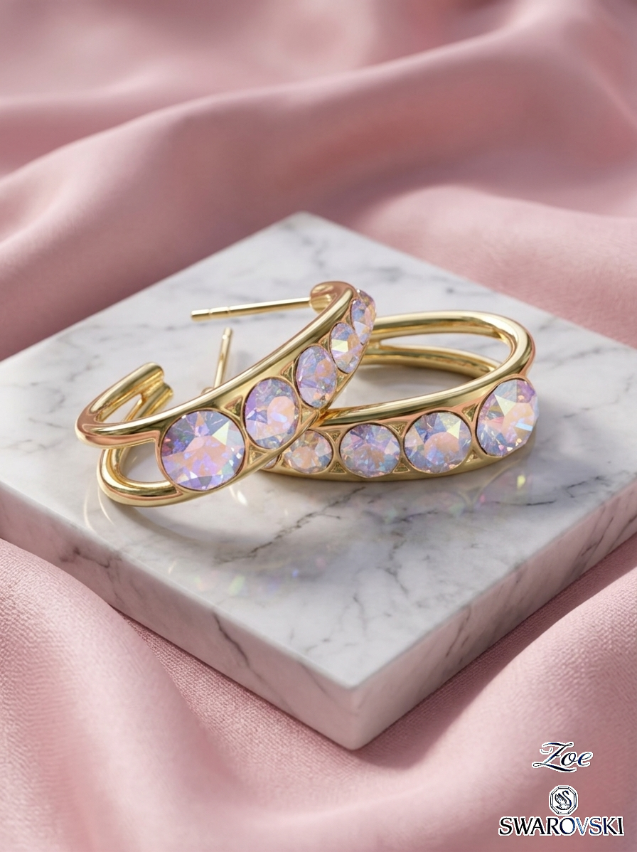 Aretes de gota Swarovski