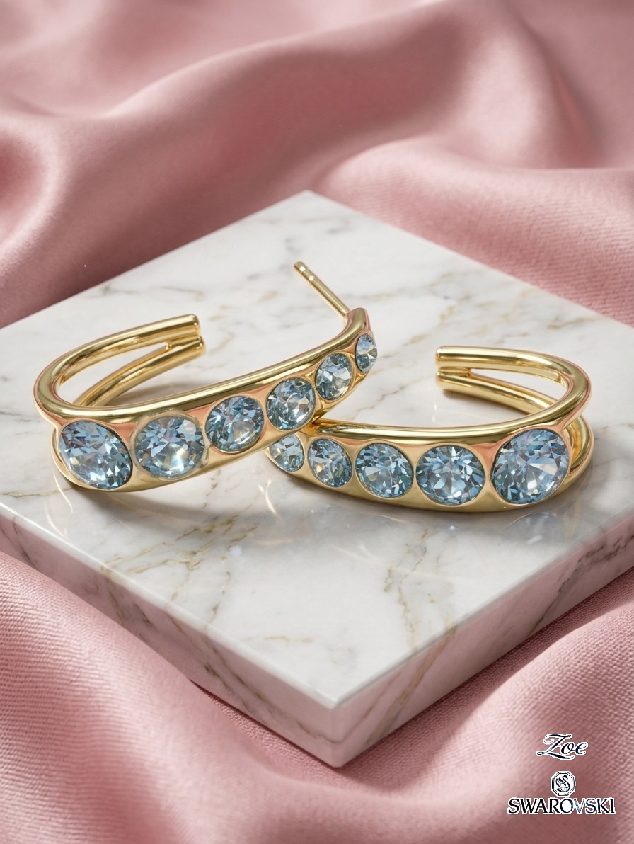 Aretes de gota Swarovski